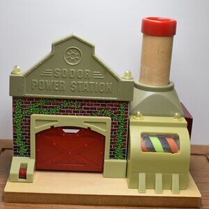 Sodor Power Station - Thomas & Friends Wooden Railway Engine Trains 2005 Works